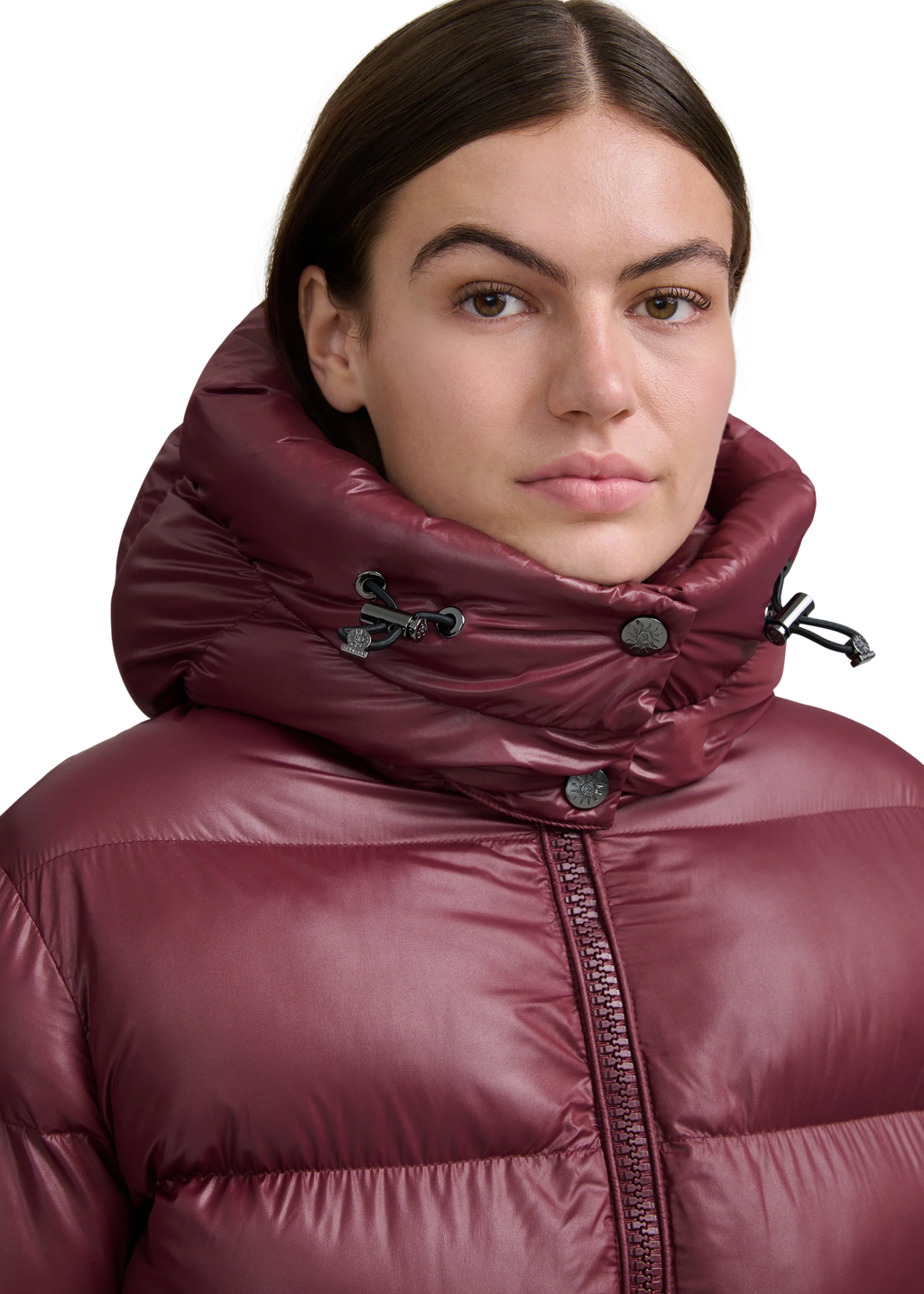 Women's Sandbanks Aurora Puffer in Port
