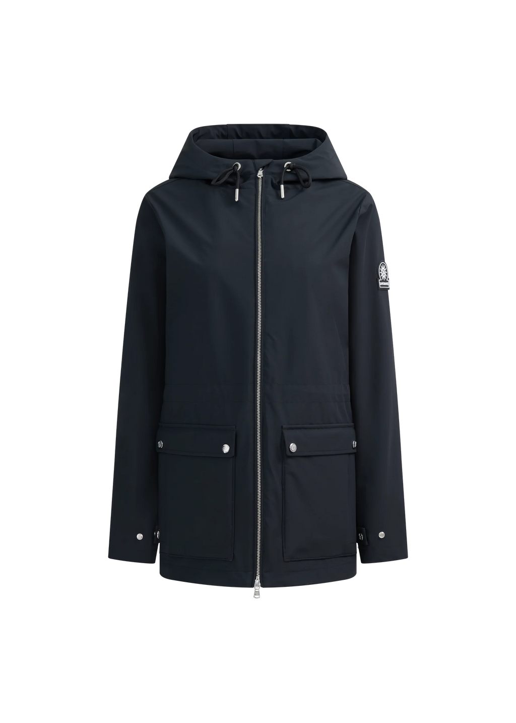Women's Sandbanks Waterproof Jacket in Black