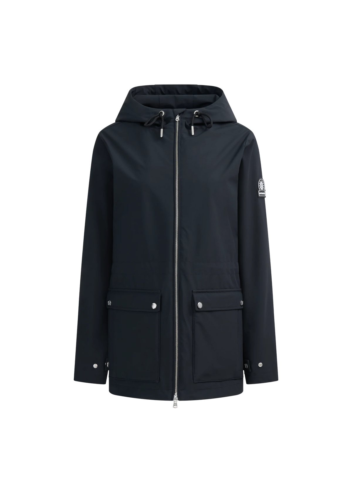 Women's Sandbanks Waterproof Jacket in Black