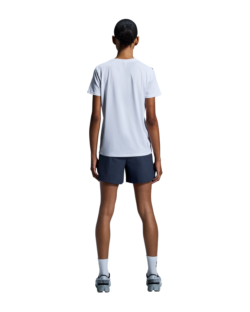 Women's On Running Core White Short Sleeve T Shirt — view 3