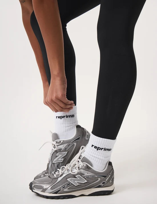 Women's Reprimo 3 Pack Everyday Crew Sock White