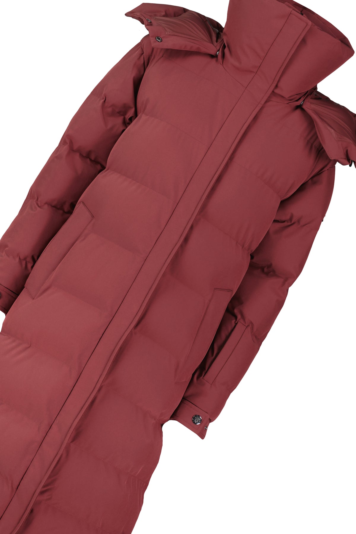 Women's Sandbanks Haven Long Puffer in Port