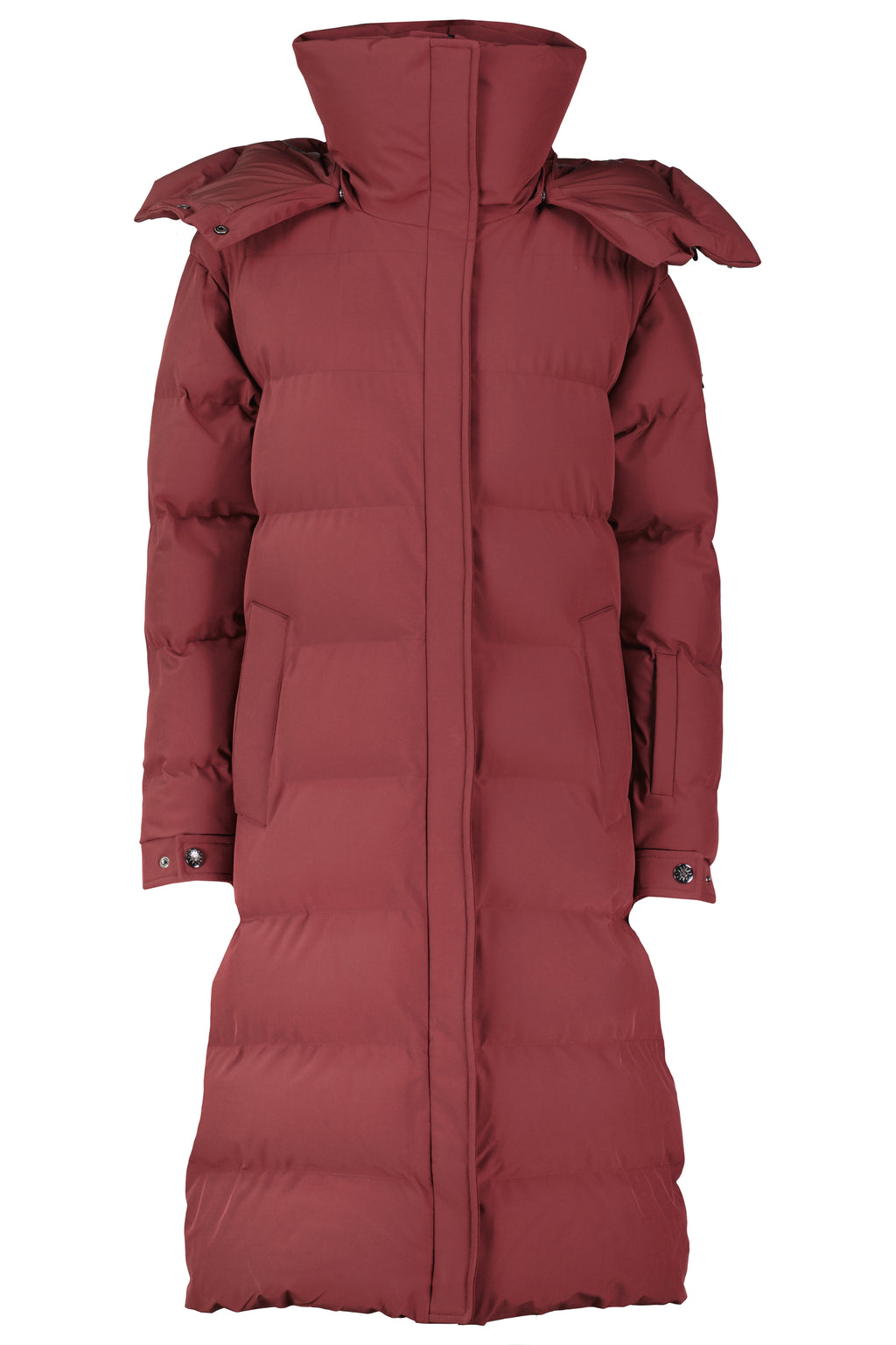 Women's Sandbanks Haven Long Puffer in Port