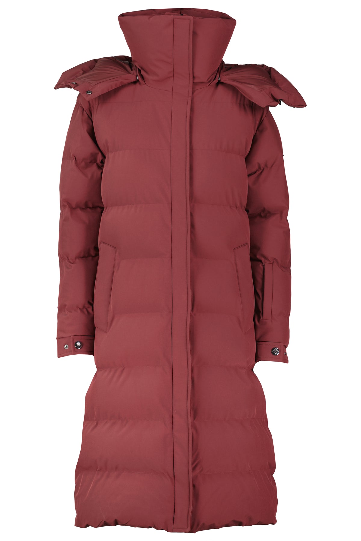 Women's Sandbanks Haven Long Puffer in Port