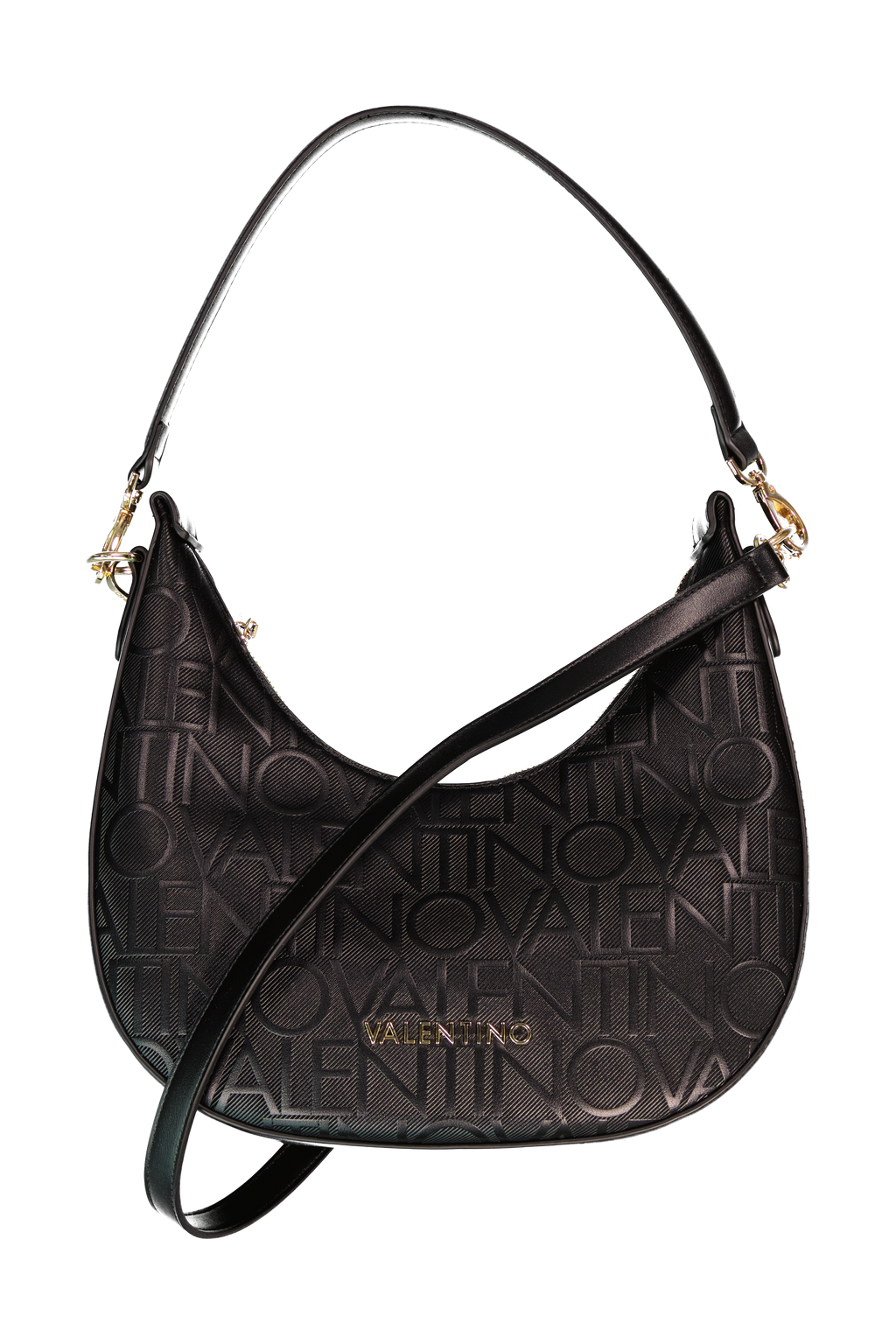 Women's Valentino Gynevra Re Hobo Bag In Black