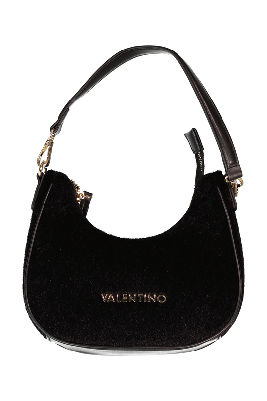 Women's Valentino Ocarina Winter Shoulder Bag In Black