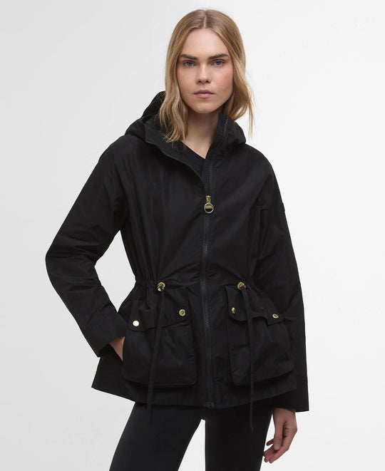 Women's Barbour Black Piper Showerproof Jacket