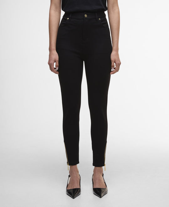 Women's Barbour Stella Trousers in Black