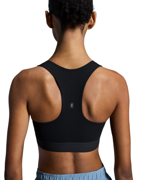Women's On Running Core Bra in Black — view 2