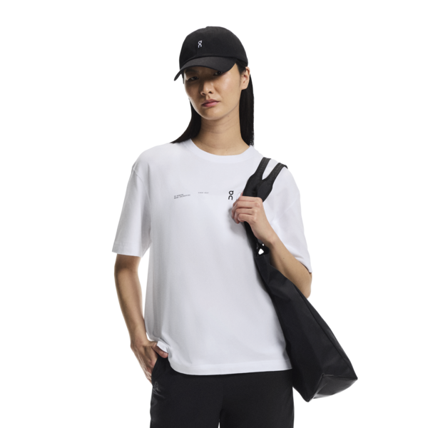Women's On Running Club T-Avant White