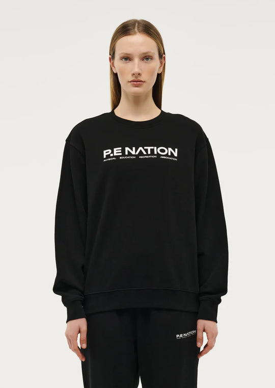 Women's P.E Nation Black Qualify Sweater