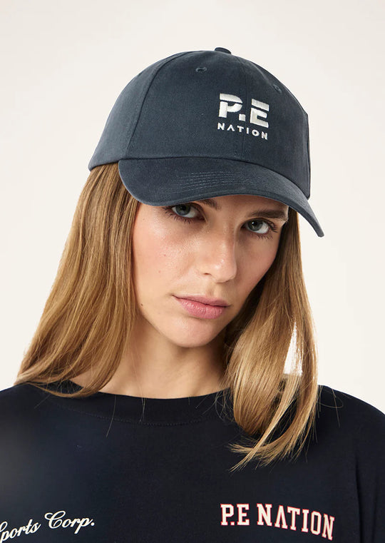 Women's P.E Nation Heads Up Cap in Marine Blue