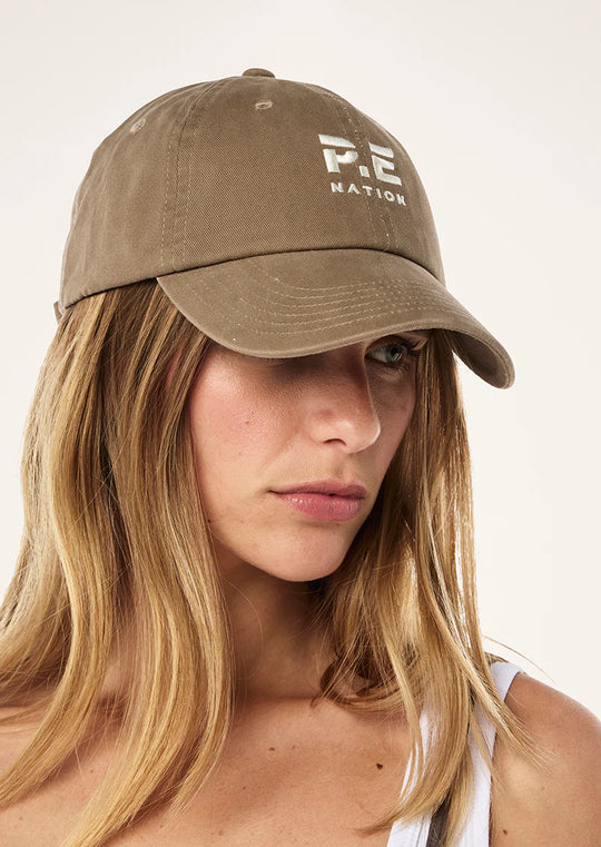 Women's P.E Nation Heads Up Cap in Walnut
