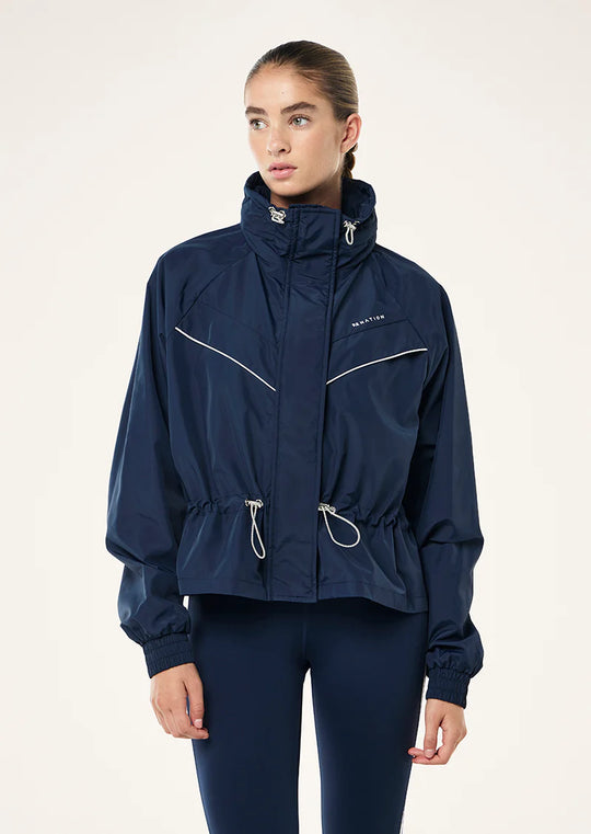 Women's P.E Nation Shelter Jacket in Dark Navy