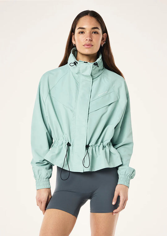 Women's P.E Nation Shelter Jacket in Dusty Mint