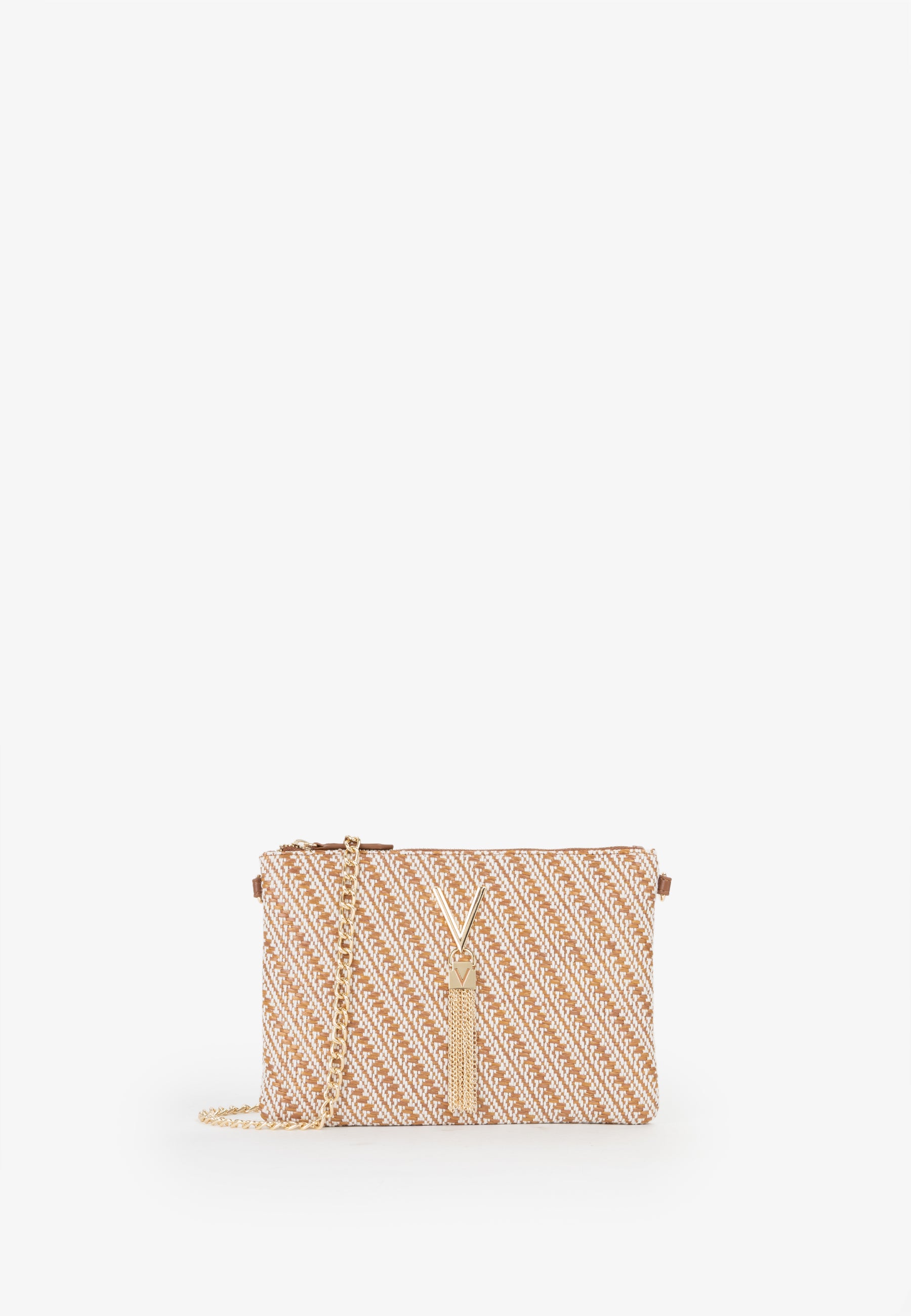 Women's Valentino Divina Summer Pochette in Tan