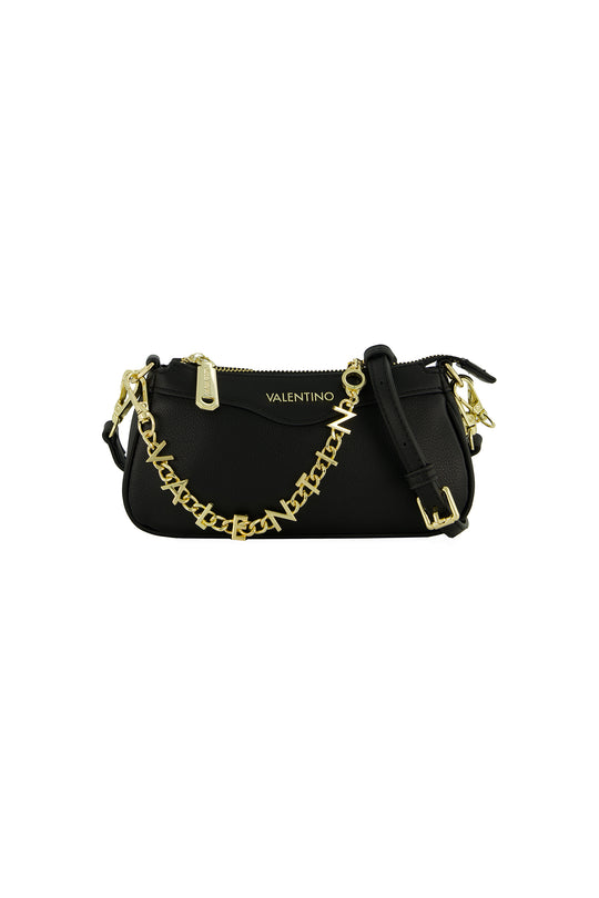 Women's Valentino Elly Shoulder Bag in Black
