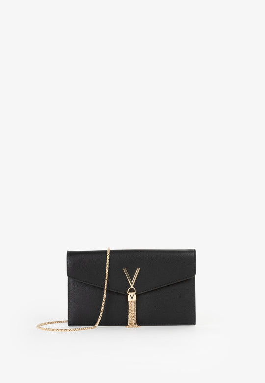 Women's Valentino Luxe Pochette In Black