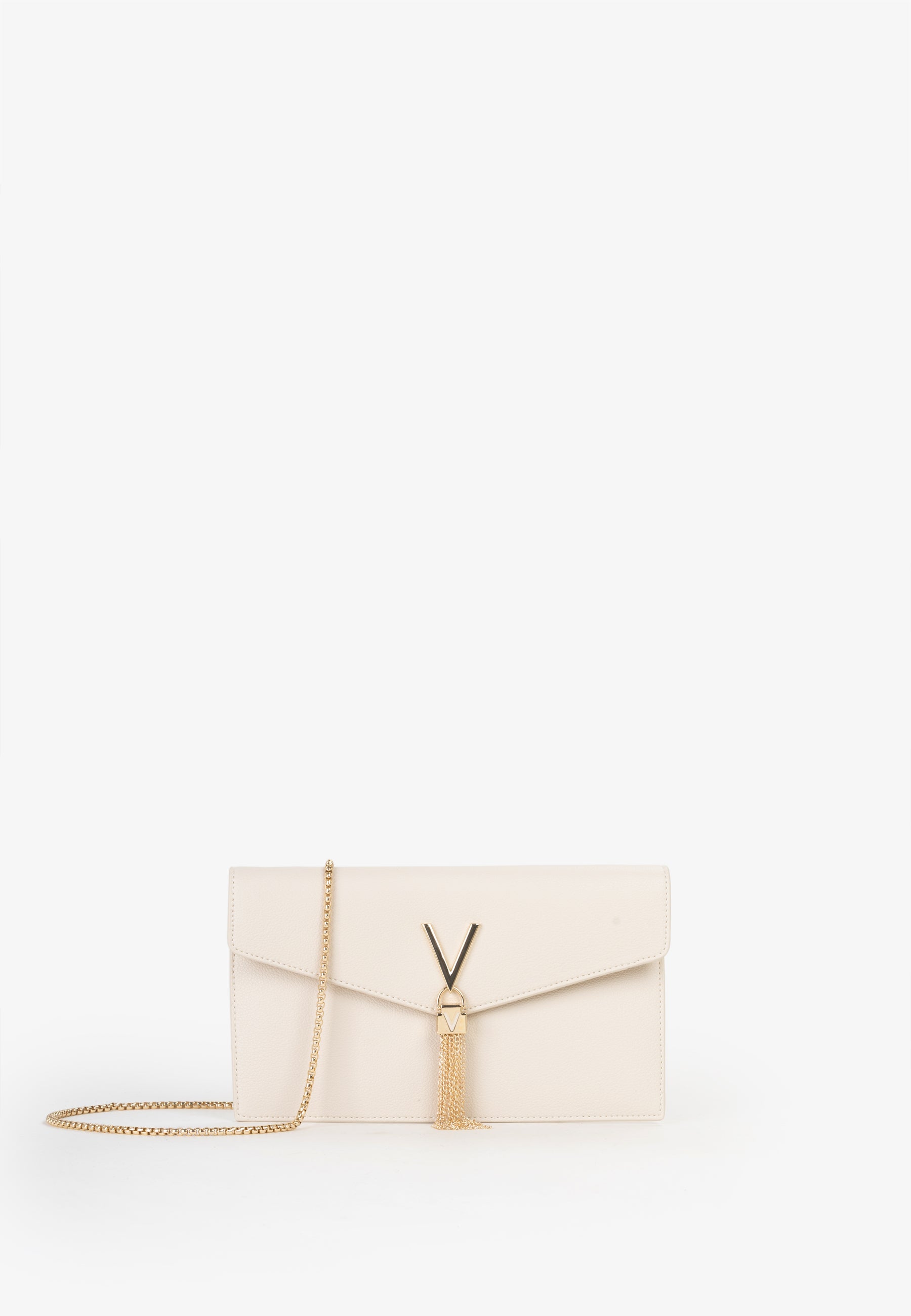 Women's Valentino Luxe Pochette In Ecru