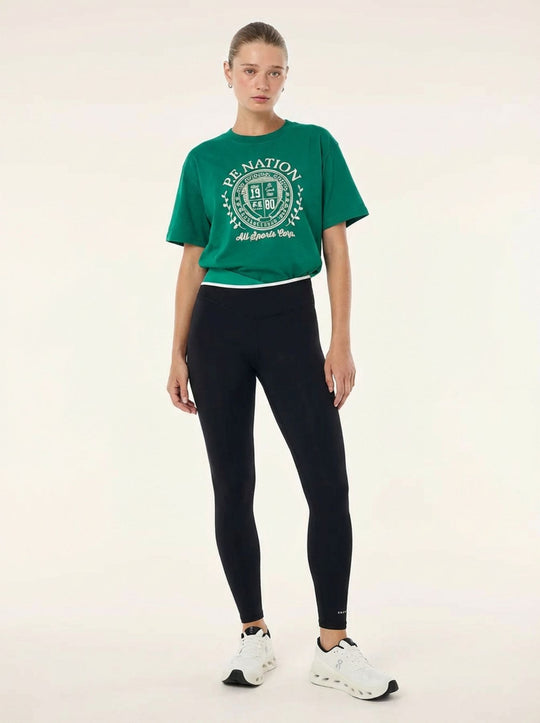 Womens P.E Nation Defend Tee & Status Legging Set