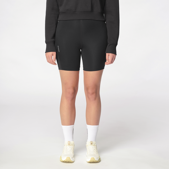 Womens Salomon Shakeout Core Shorts 6" in Black