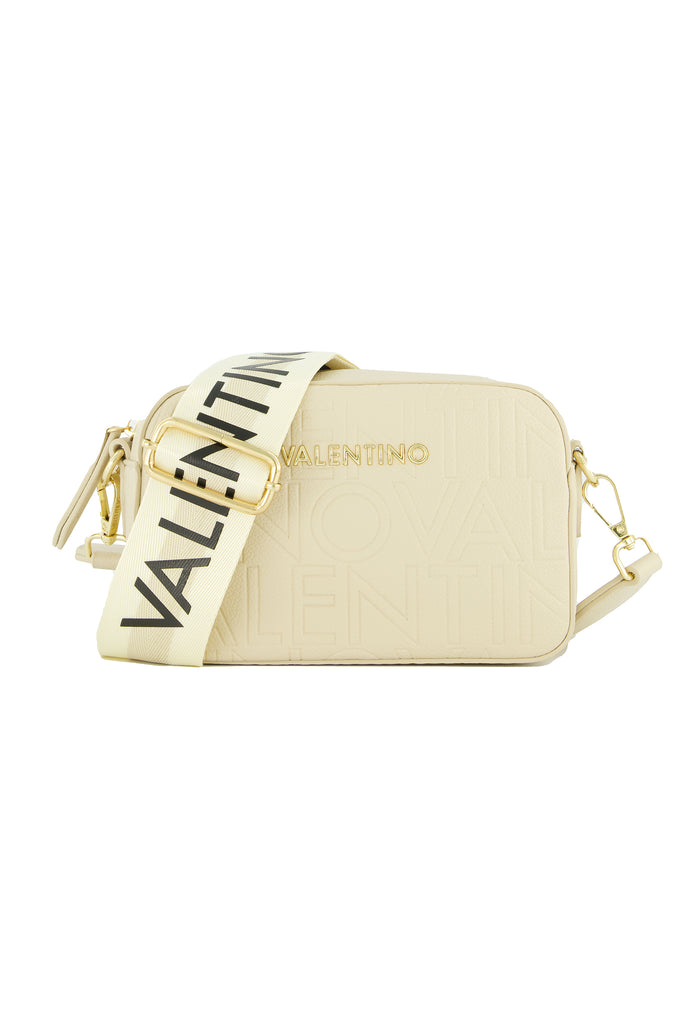 Womens Valentino Bags Pansy Crossbody Bag in Ecru - Main Image
