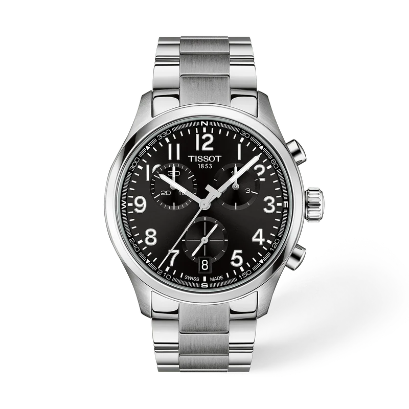 Tissot Chrono L Black Dial Bracelet Watch T1164171105200