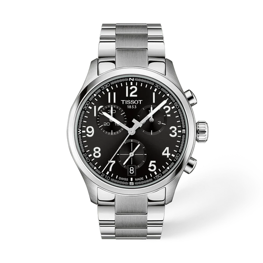 Tissot Chrono L Black Dial Bracelet Watch T1164171105200