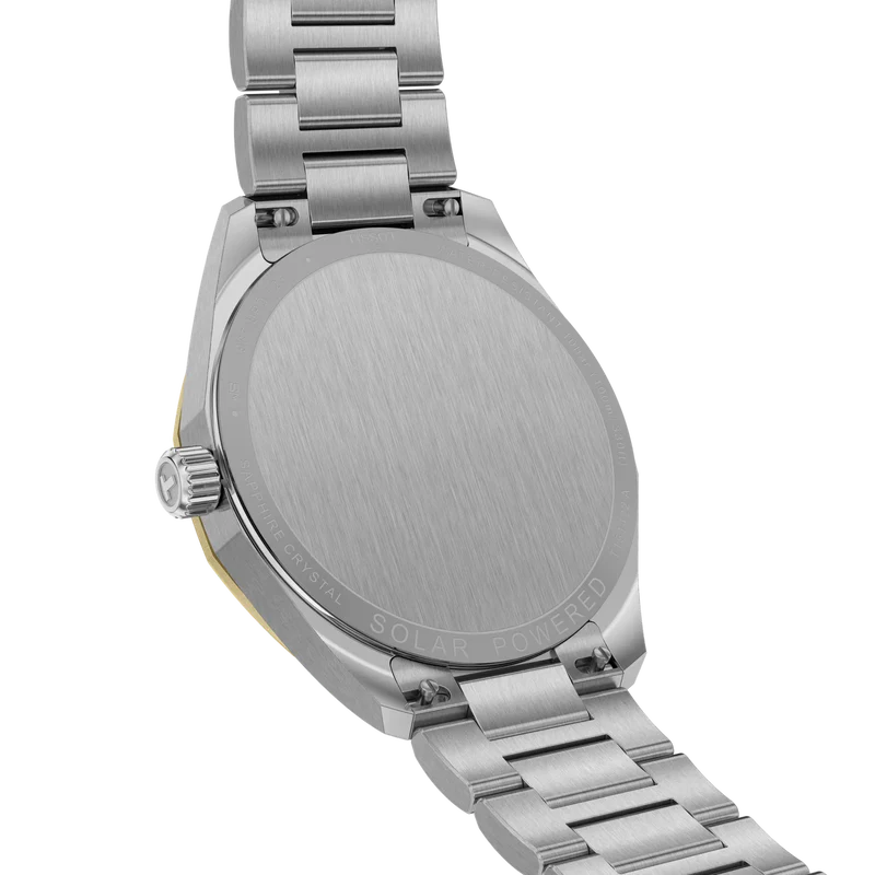 Tissot Mens PRC100 Solar Quartz Two-Tone Bracelet Watch T1514222203100 — view 6