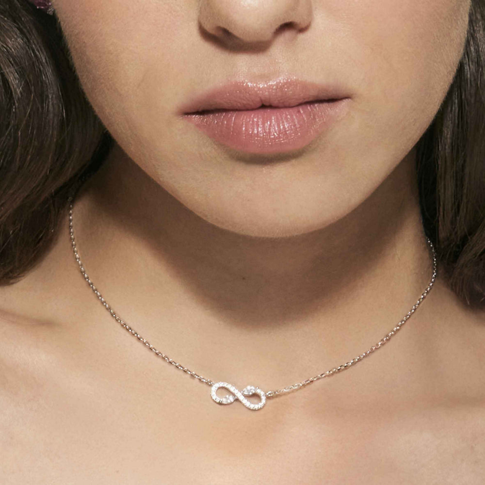 Nomination SHINE ME UP Cubic Zirconia Infinity Necklace