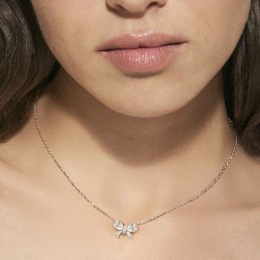 Nomination SHINE ME UP Cubic Zirconia Bow Necklace