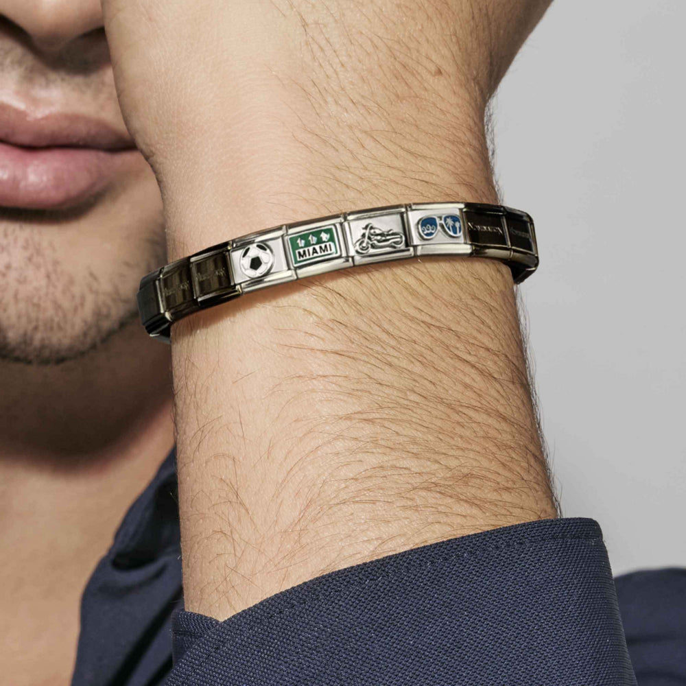Nomination Composable Silver CZ Daffodil Charm 330311/14