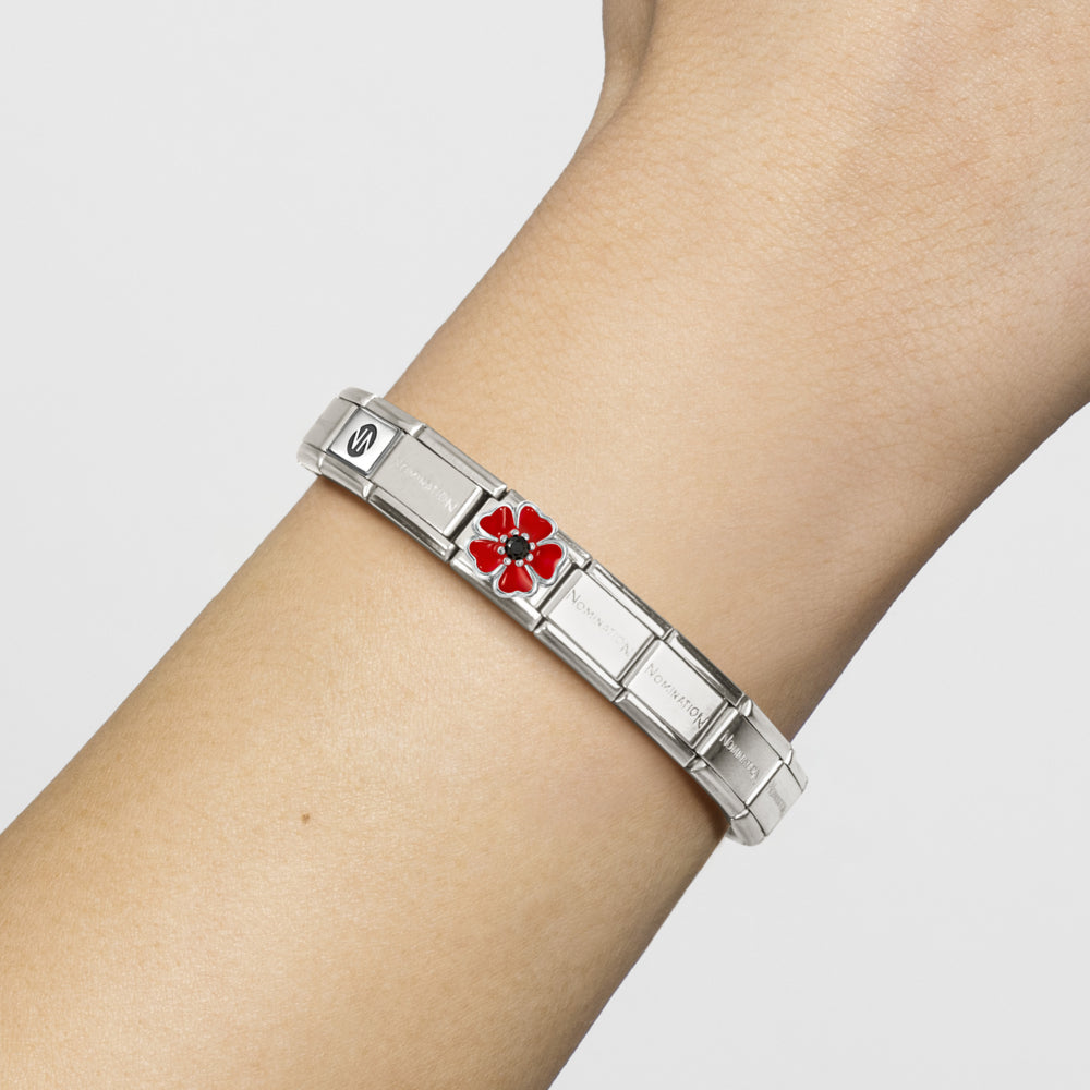 Nomination Composable Silver Poppy Charm 330321/19