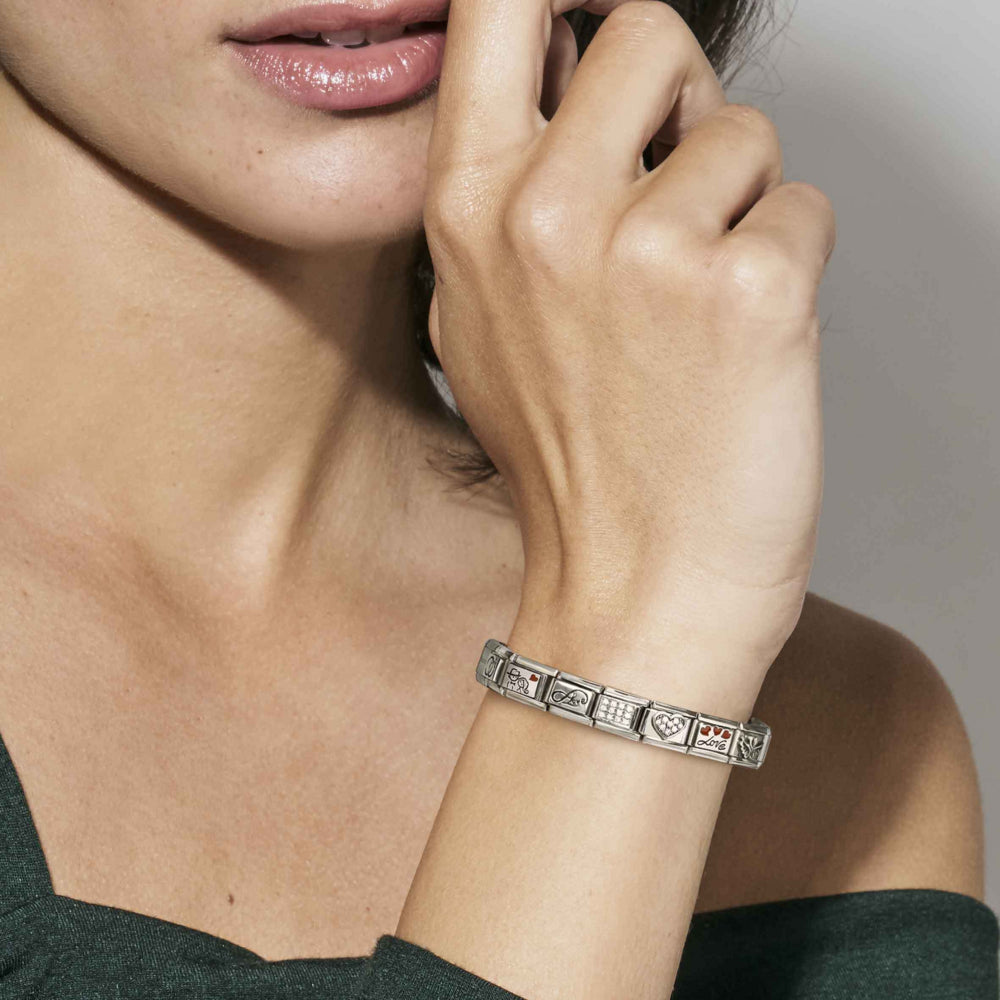 Nomination Composable Silver October Flower Charm 330112/22