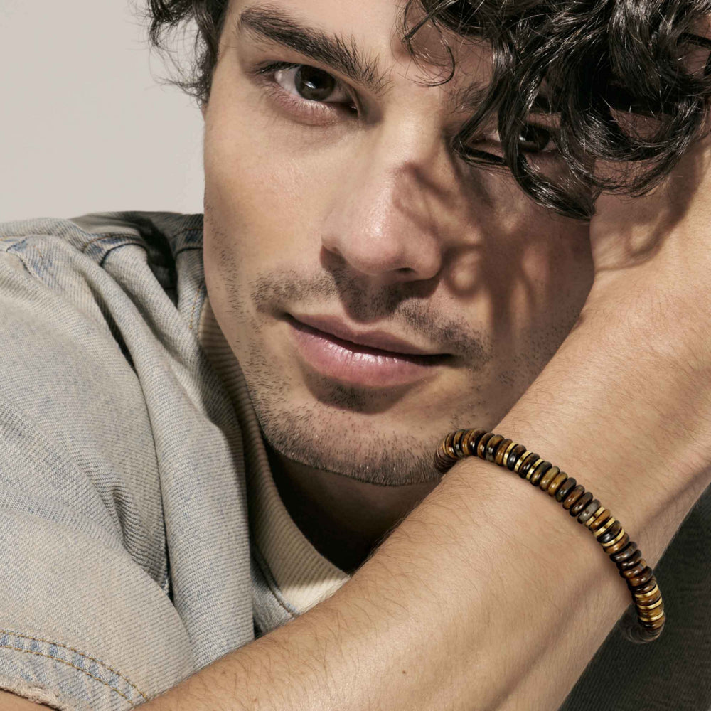 Nomination Instinct Infinity Tigers Eye Bracelet 027937/041