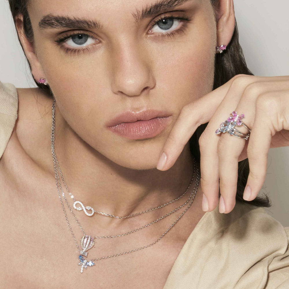 Nomination SHINE ME UP Cubic Zirconia Bow Necklace
