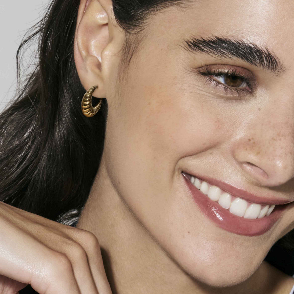 Nomination Ecclettica Croissant Shaped Earrings