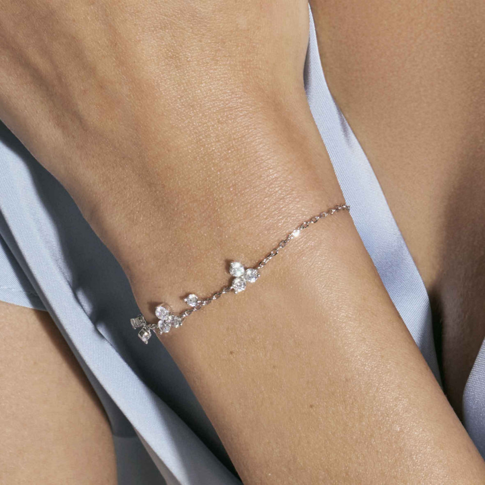 Nomination Silver Life Bouquet CZ Bracelet