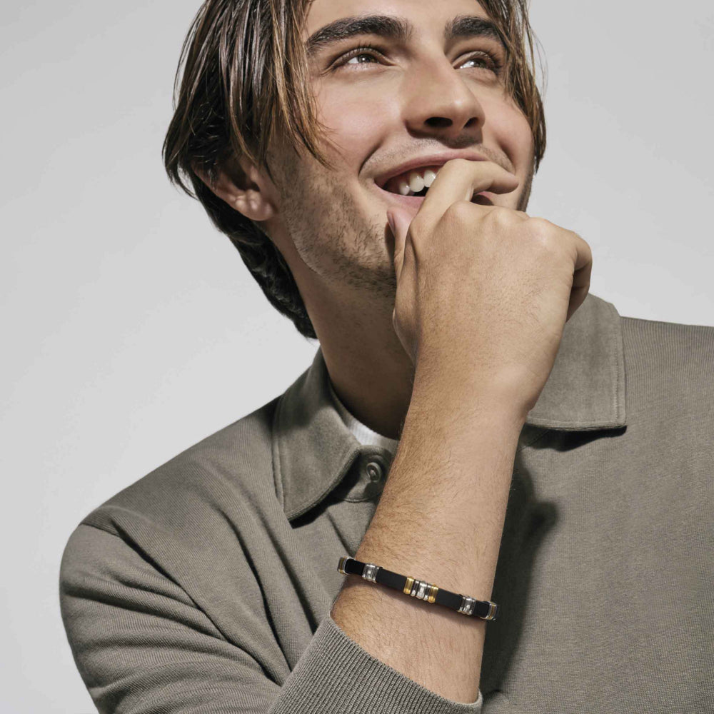 Nomination Mens City Silicone Bracelet 028821/039