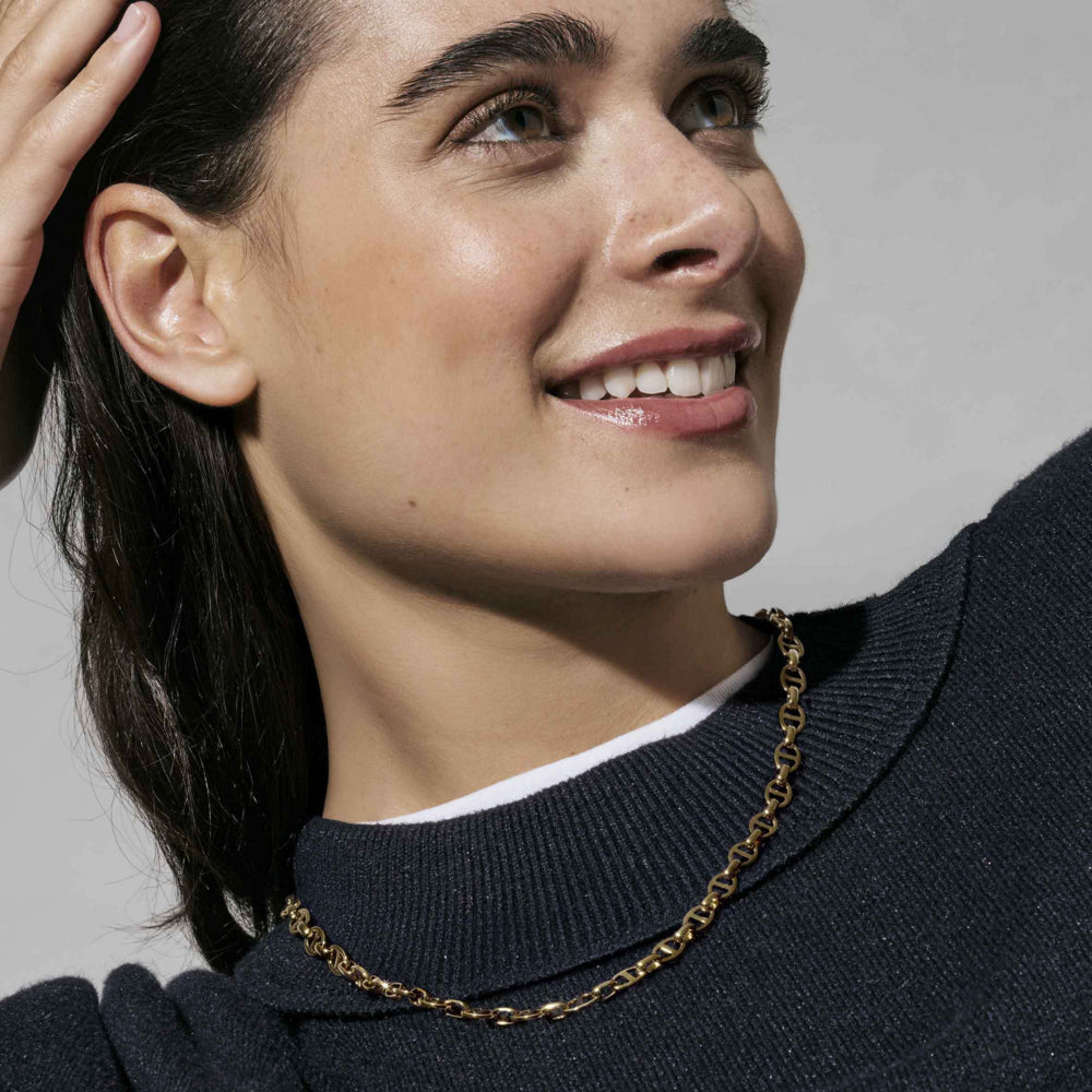 Nomination Ecclettica Golden Marine Link Necklace