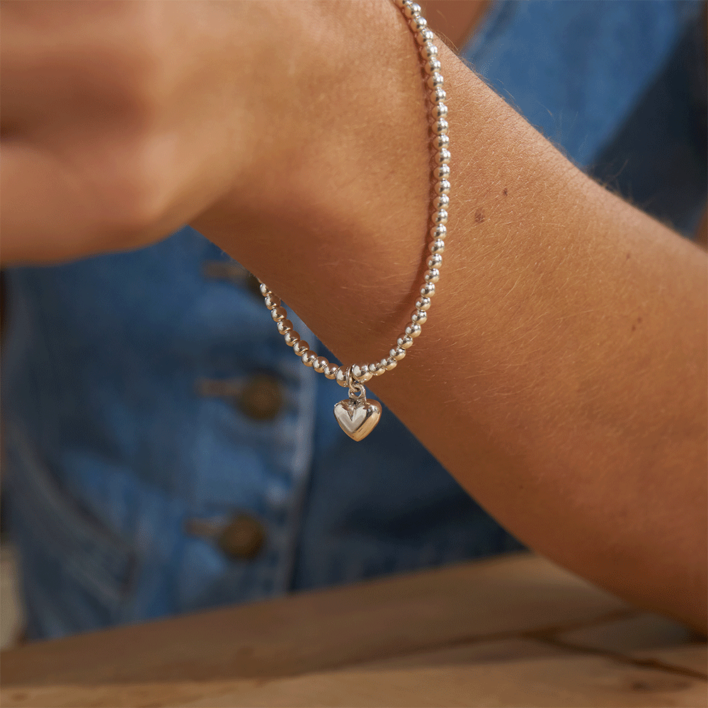 ChloBo Puffed Heart Bracelet