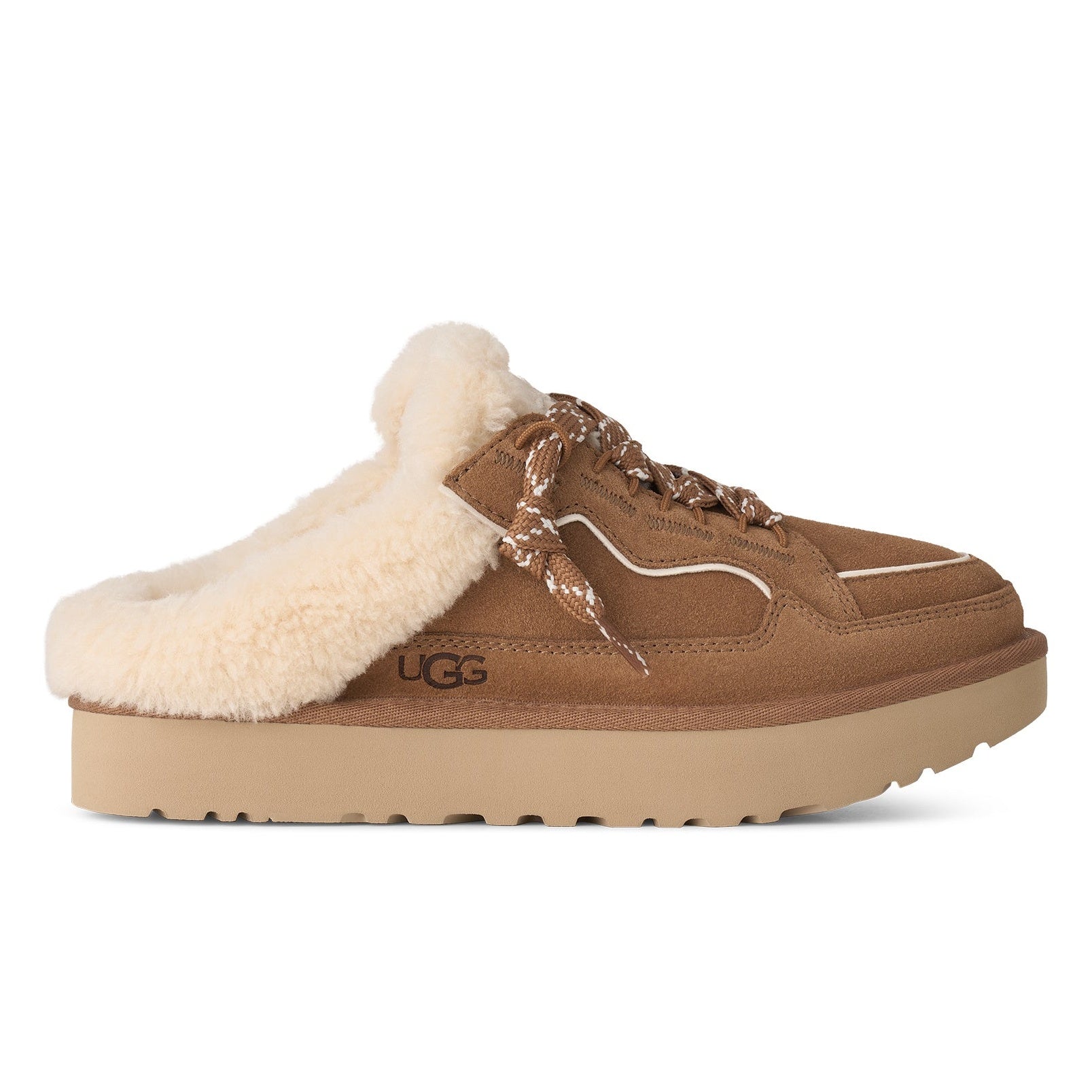 Women's UGG Lowmel Mule in Chestnut