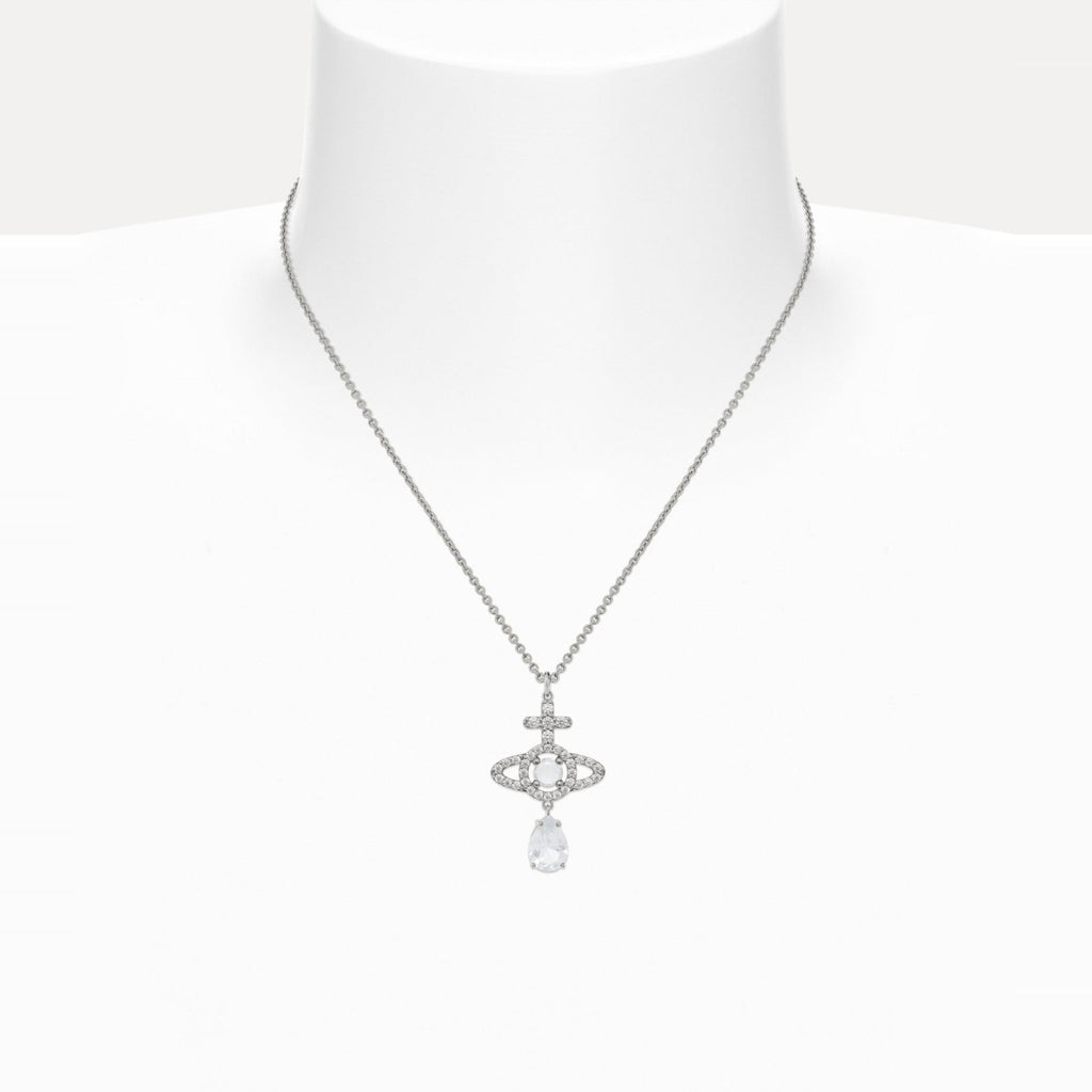 Vivienne Westwood Olympia CZ With Drop Necklace — view 2