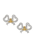 Vivienne Westwood Rigoberta Crystal Bow Earrings 6201037J-02P580-