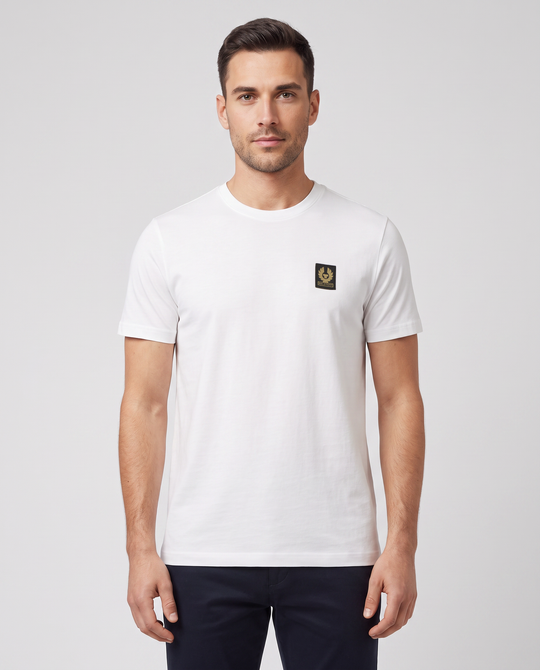 Men's Belstaff White Belstaff T Shirt