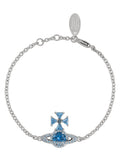 Vivienne Westwood Mila Blue Bracelet 6102025A-02P289