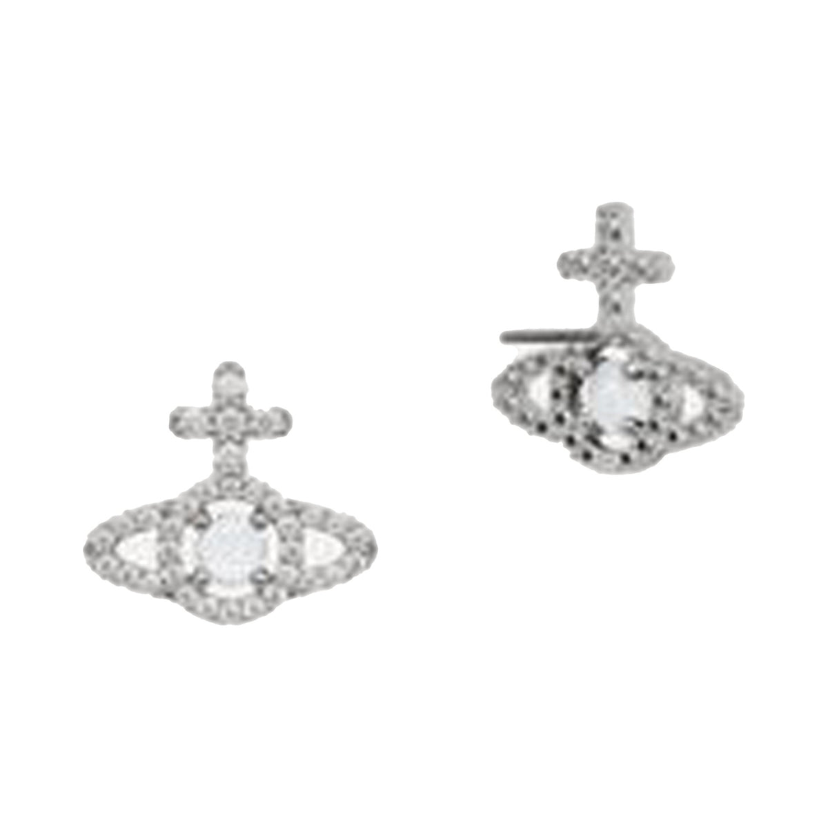 Vivienne Westwood Olympia CZ Earrings 6201038I-02P102 — view 2