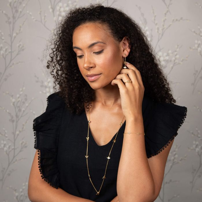 Laura Ashley Camelot Ring Gold Plated by Laura Ashley