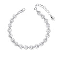 Laura Ashley Tulip Chain Bracelet Silver Plated by Laura Ashley