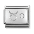 Nomination Composable Silver CZ Taurus Charm